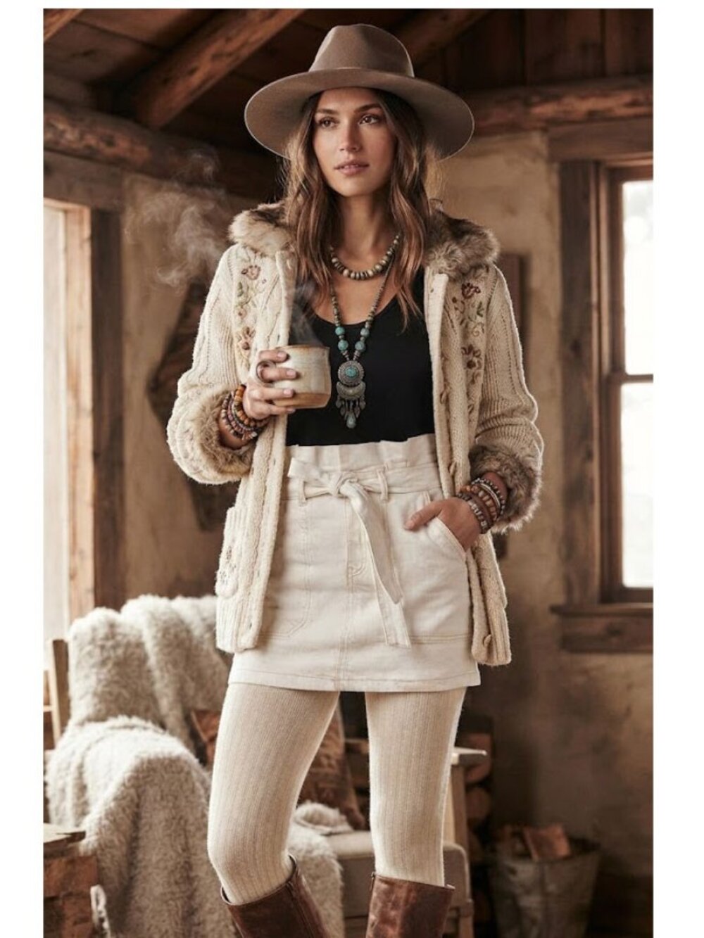 Free People Splendor In The Grass Skirt